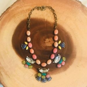 Multi-colored Statement Necklace